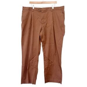 Barbour Tan Flat Front Chino Pants Sz 44x29
